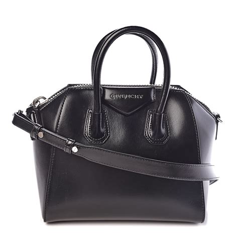 givenchy antigona mini black shiny|Givenchy antigona small price.